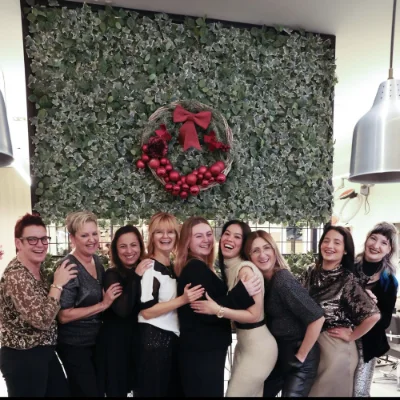 The Red Wijnegem salon team in Wijnegem, Belgium